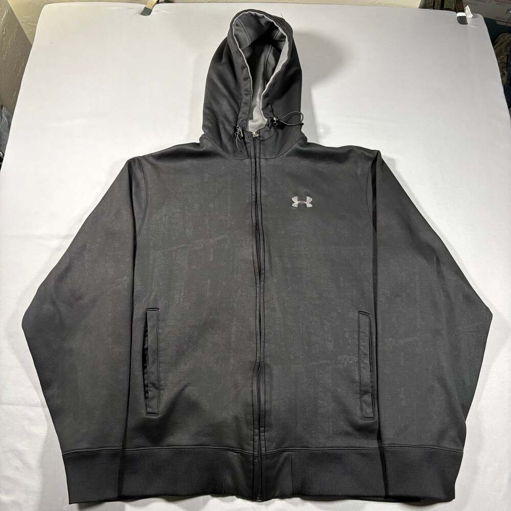 Under armour Black full zip digital camo jacket